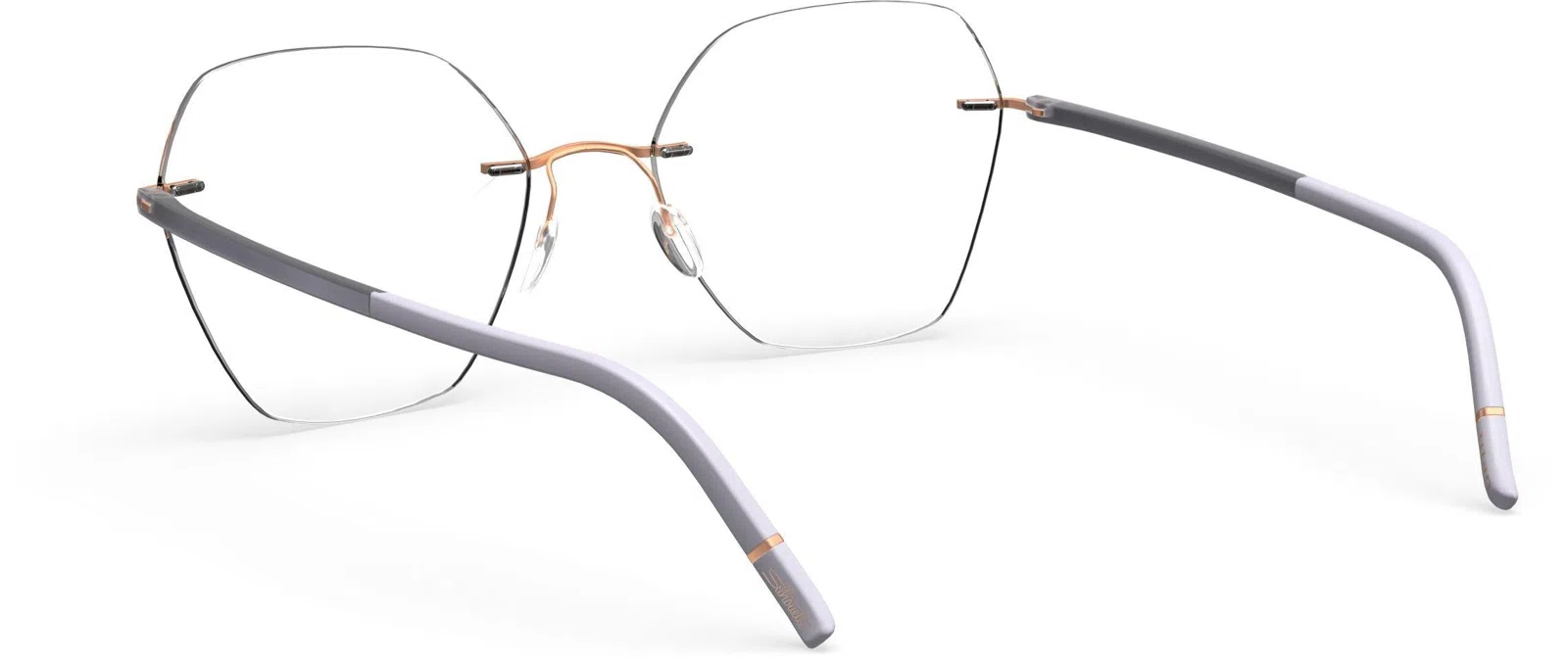 Silhouette The Wave Chassis Rimless 5567 Eyeglasses - view 62